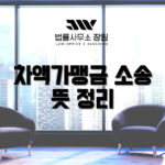 차액가맹금소송 차액가맹금뜻